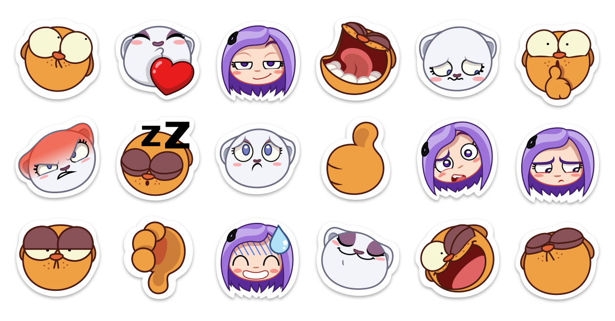 viber stickers png