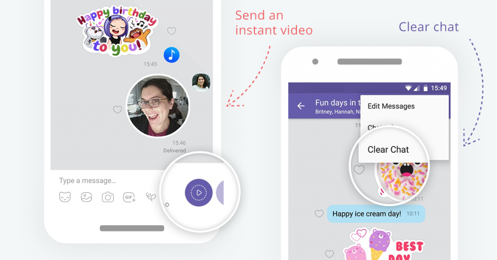 can viber video calls be recorded on iphone