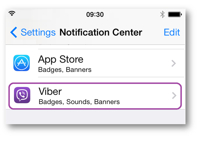 create viber icon on iphone